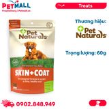 Treats Pet Naturals Skin & Coat for Dogs 60g - 30 Chews - Bổ sung Vitamin E, dưỡng da lông cho Chó Petmall