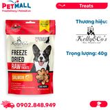Treats Kelly & Co's Single Ingredient Salmon for Dogs 40g - Vị Cá Hồi, cho Chó Petmall