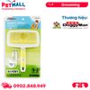 Lược chải lông Slicker DoggyMan HoneySmile size M - Răng mềm, tặng kèm lược Grooming Petmall