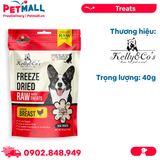 Treats Kelly & Co's Single Ingredient Chicken Breast for Dogs 40g - Vị ức gà, cho Chó Petmall