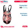Balo địu thú cưng SONICE EDM Pet Carrier Size 3 - M1 | 38x26cm- Hỗ trợ mang thú cưng đi dạo Petmall