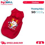Áo tết SONICE Lunar New Year - Mèo và cá đỏ Petmall
