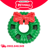 Đồ chơi FOFOS Holidays Christmas Tree Crinkle Pet toy - Hỗ trợ nhai gặm hình vòng nguyệt quế Petmall