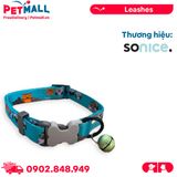 Vòng cổ Sonice Lucky Collar 10kg - 1.5cm Hình chó mèo xanh lục Petmall