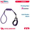Set dây dắt và vòng cổ bản lớn Zichen Size S | 60cm - Màu Tím Petmall