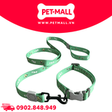 Set Dây + Vòng cổ Sonice Lucky Leash + Collar 30kg - 2.5cm Bơ xanh Petmall