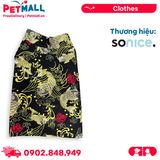 Áo tết SONICE Lucky Year - Màu đen cá chép Petmall