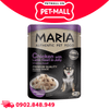 Hộp 12 Gói 70G - Pate chó Maria Chicken with Lamb Heart in Jelly - Thị Gà, Tim Cừu Petmall