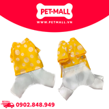 Áo dài tết SONICE T-Shirt - Gấm cát tường màu Vàng Petmall