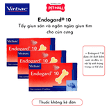 1 hộp - Sổ giun ENDOGARD Virbac Petmall