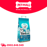 Cát vệ sinh Sanicat Clumping White Active Marseille Soap Bentonite Cat Litter 10L - Hương xà phòng, vón cục và diệt khuẩn Petmall