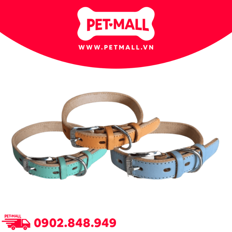Vòng cổ da DoggyMan Leather Collar Size 25kg Petmall