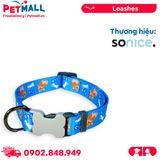 Vòng cổ Sonice Lucky Collar 20kg - 2cm Hình chó xanh biển Petmall