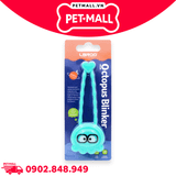 Phụ kiện FOFOS mặt dây LED trang trí vòng cổ cho thú chưng Laroo-LED Octopus pendant battery - Màu xanh dương Petmall