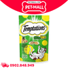 Treats mèo Temptations MixUps Catnip, Chicken & Cheddar 75g - Vị Cỏ Mèo, Gà Và Phô Mai Petmall
