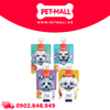 Combo 40 Gói 90G - Treats chó dạng nắp vặn WANPY Tasty Meat Paste - Mix vị Petmall