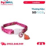 Vòng cổ Sonice Lucky Collar 5kg - 1cm Gấu dâu Petmall