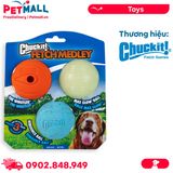 Đồ chơi Chuckit! Fetch Medley Medium Size - Bộ 3 trái, tăng cường vận động Petmall