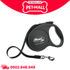 Dây dắt tự động FLEXI Fun L (Dây dẹp 5m, < 50kg) - Màu đen Petmall