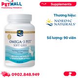 Dầu cá Nordic Naturals Omega-3 Pet Soft Gels Supplement for Dogs 90 viên - Viên uống hỗ trợ dưỡng da lông, mắt và tim mạch Petmall