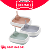 Khay vệ sinh mèo SONICE mini cat toilet size 40 x 33 x 11 cm Petmall