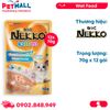 Pate mèo NEKKO KITTEN Salmon Creamy 70g - Hộp 12 gói - Cá hồi dạng kem Petmall