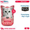 Hộp 12 Gói 70G - Pate mèo KitCat Petite Pouch Chicken & Beef - Vị Gà và Bò Petmall