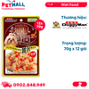 Hộp 12 Gói 70G - Pate chó DoggyMan Low Fat Chicken, Pork & Carrot - Vị Thịt gà, Thịt heo và Cà rốt Petmall