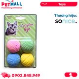 Đồ chơi SONICE Sponge Golf Ball - Bộ 4 quả bóng Gold Petmall
