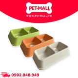 Chén đôi SONICE size 33 x 19 x 7 cm Petmall
