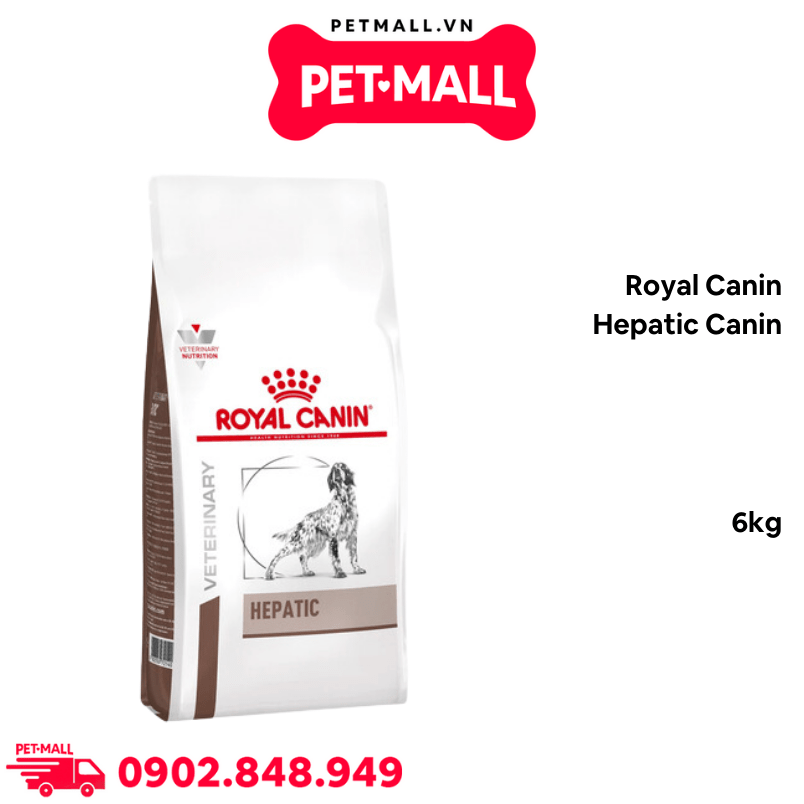 Thức ăn chó Royal Canin Hepatic Canin 6kg - hỗ trợ bệnh gan Petmall