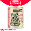 Combo 12 Lon 400G - Pate mèo HelloCat Premium KITTEN in Jelly - Mix Vị Petmall