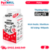Tấm lót vệ sinh ABS Antibacterial 35x45cm - 100 tấm - Hỗ trợ huấn luyện Pee Pads Petmall