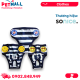 Quần tã chó cái SONICE Pet Male Underwear Rilakkuma - Màu xanh trắng Petmall