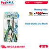 Set yếm + dây dắt DoggyMan Color Harness Size 6kg - 25-44cm - Màu xanh xám Petmall