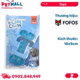 Đồ chơi FOFOS Cool Chill & Chew Dog Toys Size 18x9cm - Có gel lạnh bên trong, hỗ trợ giải nhiệt mùa hè Petmall