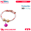 Vòng cổ SONICE Sakura Koi Pink Color - Màu hồng Petmall