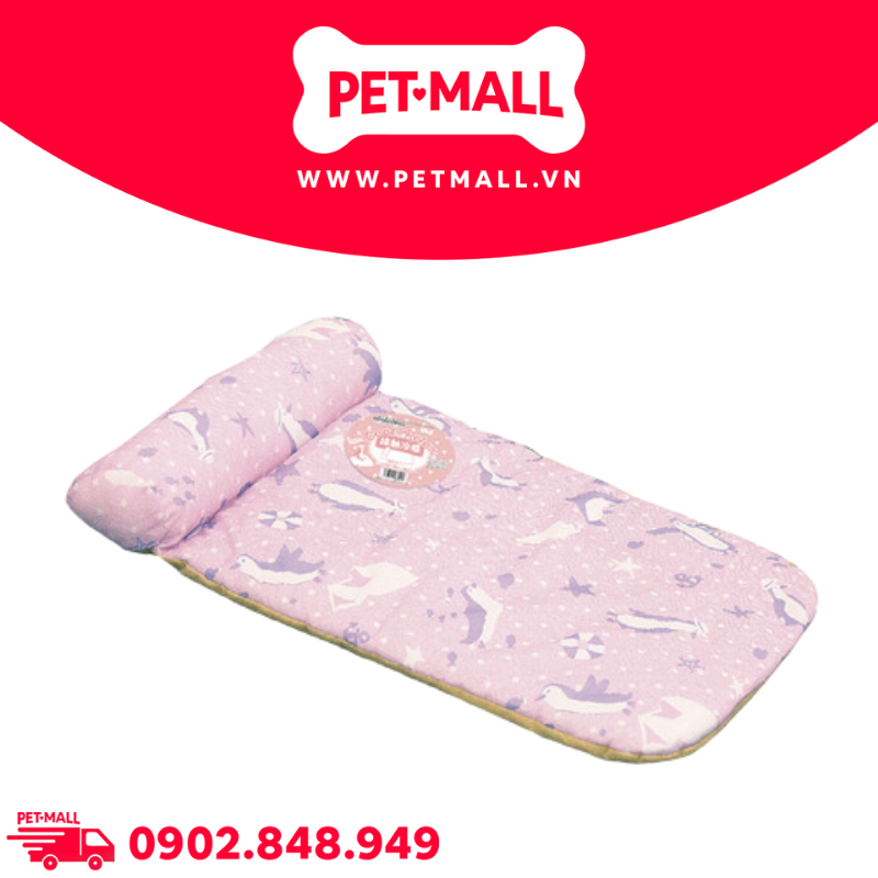 Nệm cuộn chim cánh cụt DoggyMan size 60x40xH7cm Petmall