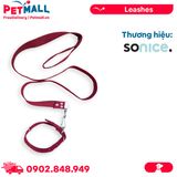 Set dây dắt + vòng cổ SONICE Mix Colour Large Size - Cho chó <20kg Petmall