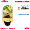 Lược DoggyMan Wood Natural Style Comb Size M - Bàn chải lông tơ tự nhiên, dành cho Chó Petmall