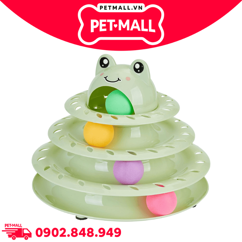 Đồ chơi tháp 4 tầng Sonice Tower of Tracks - Hỗ trợ vận động Petmall
