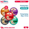 Combo Pate mèo Petsmix HanJi 90g Mix vị - 12 lon Petmall