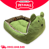 Nệm SONICE Big Bear Pet bed hình gấu size L - 45 x 55 x 14 cm | Màu xanh bơ Petmall