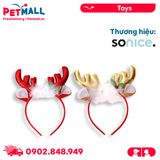 Băng đô cài đầu thú cưng noel SONICE Merry Christmas Petmall