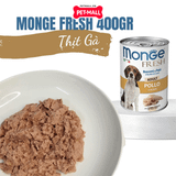 Combo 6 Lon 400G - Pate MONGE Fresh vị Thịt Gà Petmall