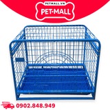 Chuồng khung cửa tròn 77 SONICE | D77 x R51 x C63 cm - Màu xanh Petmall