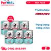 Combo Pate chó Morando Chicken & Rice for Puppy 400g - 6 lon - Vị Thịt Gà và Gạo, dành cho chó con Petmall