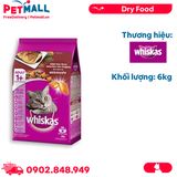 6KG - Thức ăn mèo WHISKAS Grilled Saba Flavour - Vị Cá Saba nướng Petmall