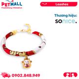 Vòng cổ SONICE New Year Japan Charm V1 - Kèm chuông may mắn Petmall