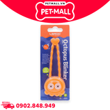Phụ kiện FOFOS mặt dây LED trang trí vòng cổ cho thú chưng Laroo-LED Octopus pendant battery - Màu cam Petmall